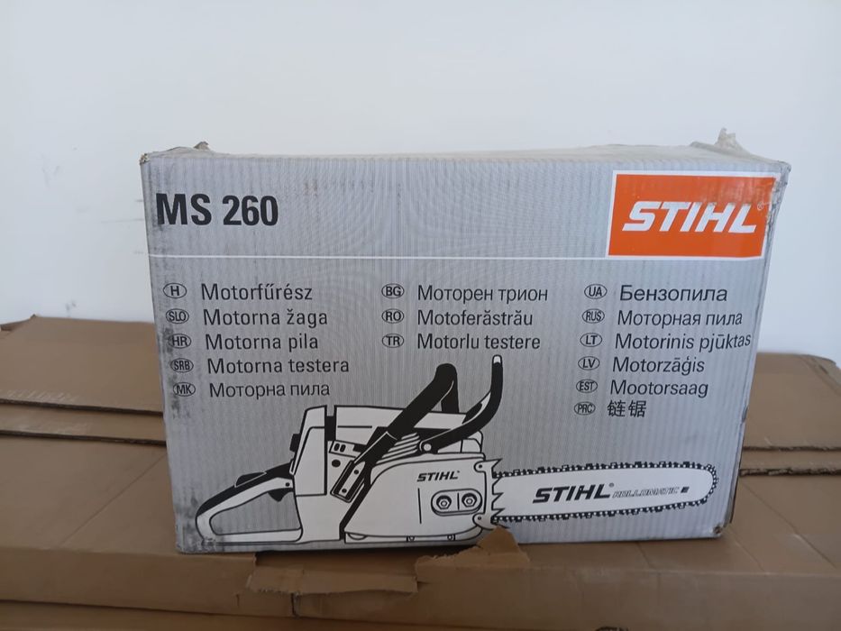 Бензопила штиль мс260