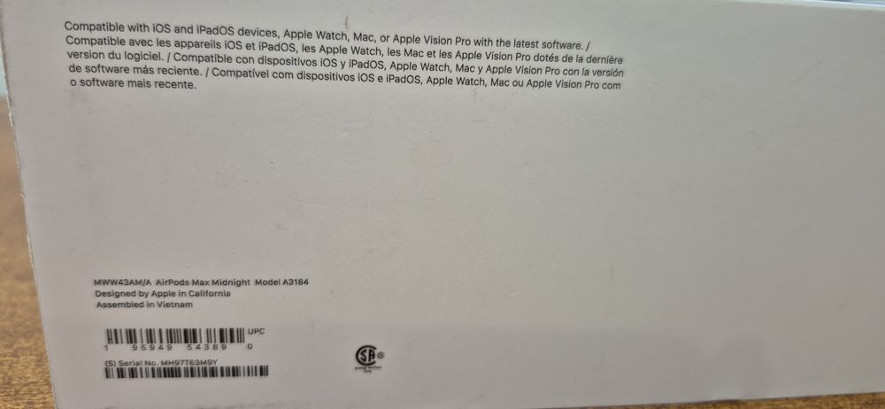 Apple Air Pods Max A3184 USB-C