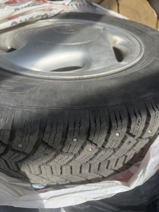 Шины на дисках на Toyota Cordiant