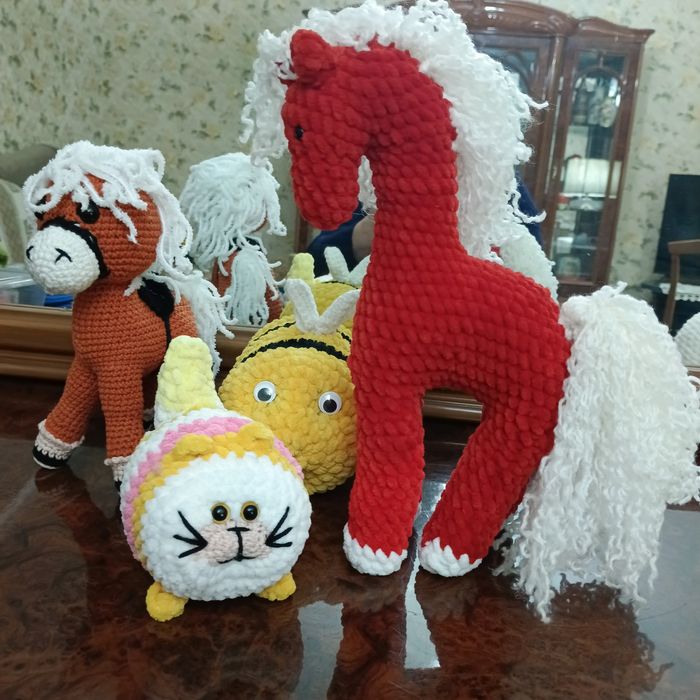 Вязанные игрушки