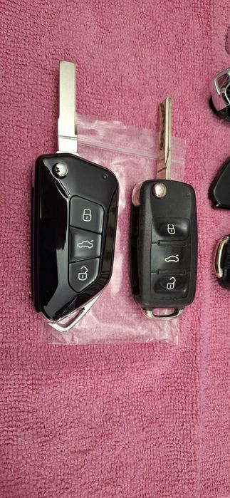 Carcasa, conversie cheie, Vw, Seat, Skoda 3 butoane