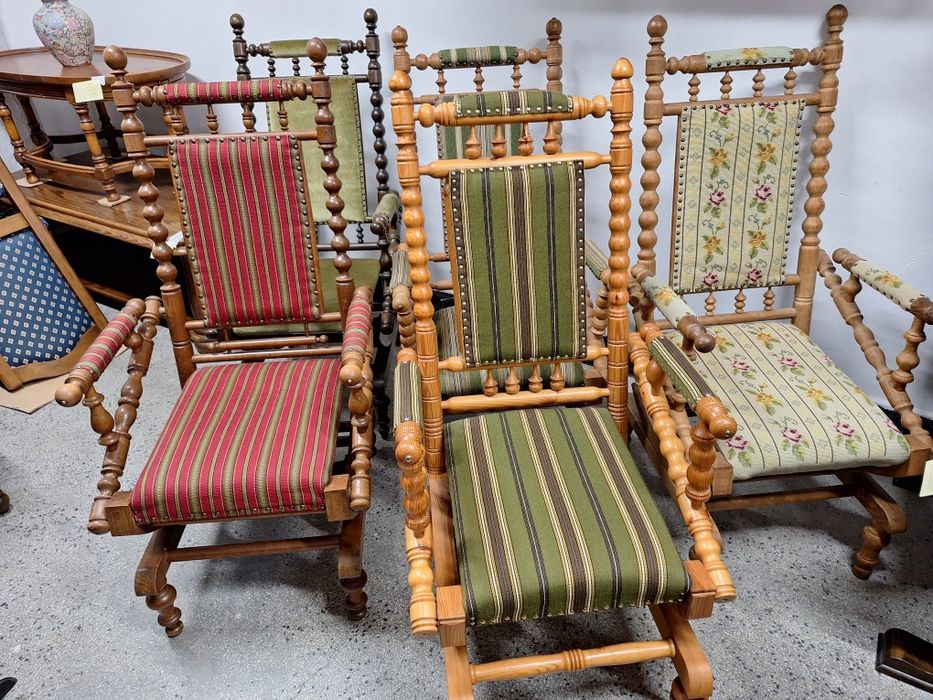 Винтидж Люлеещи столове