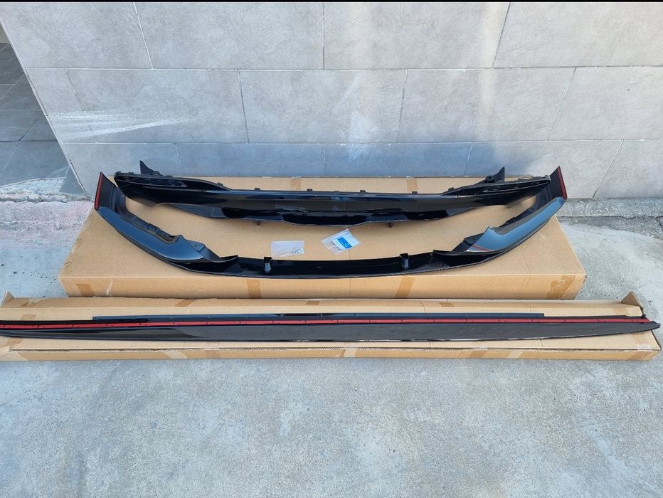 M performance пакет G30 G31 BMW лип спойлер прагове дифузьор накрайниц