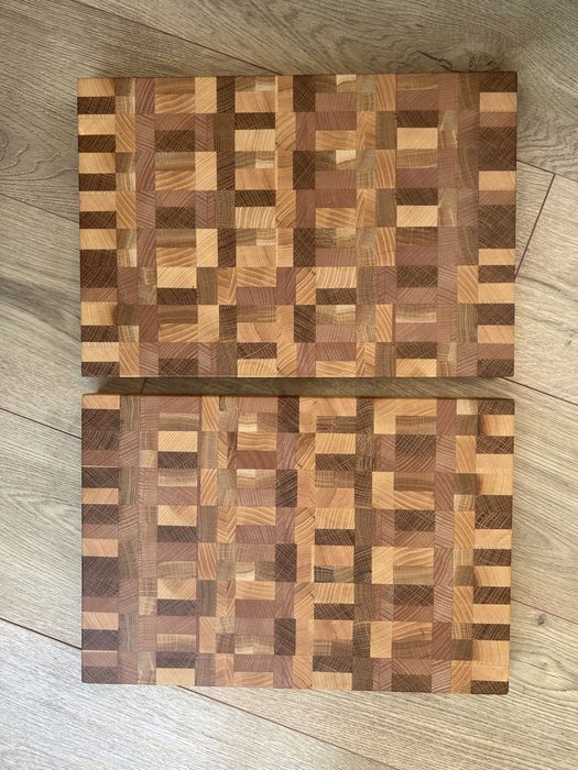 Дъски за рязане и сервиране енд грейн (end grain)