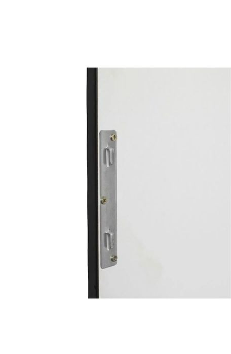 Огледало за врата, Релефна рамка, 35x95 см, Черен