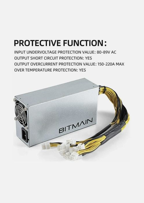 Блоки питания Bitmain 1800W