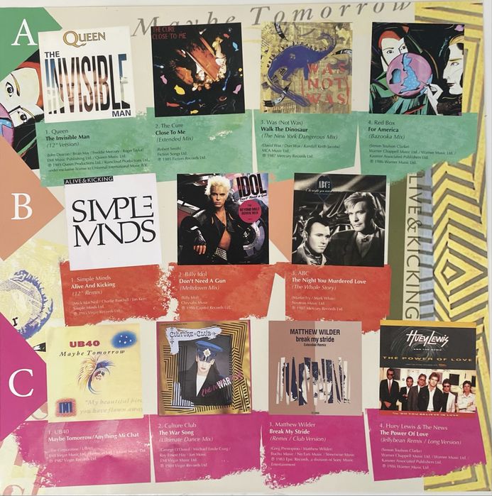 #80's 12 Inch Remixes Collected 3LP