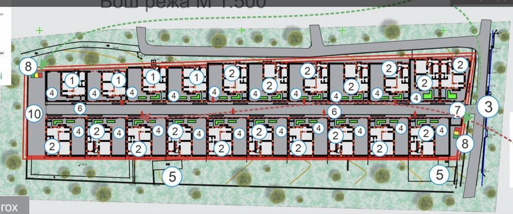 Продам землю в окташе 1 га коттеджный городок