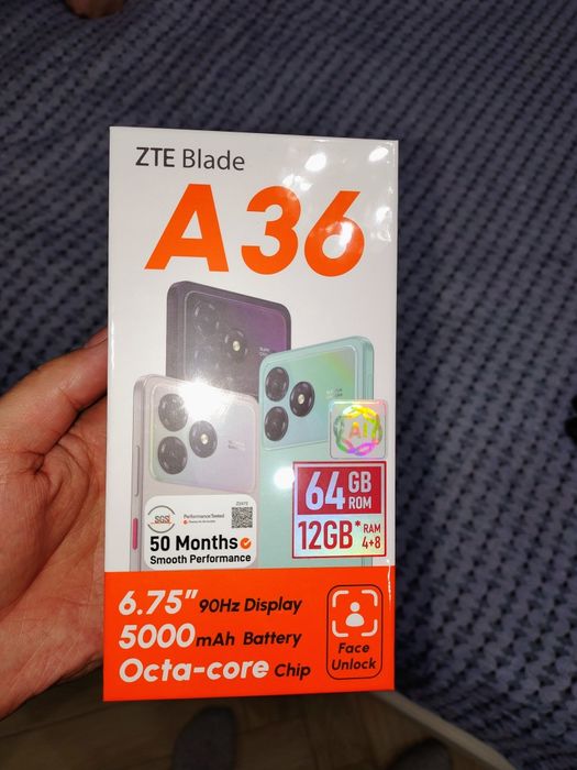 Телефон Zte новый