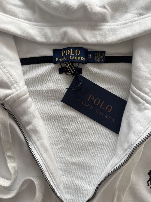 Hanorac Polo Alb Nou cu Eticheta