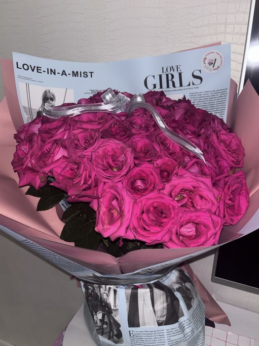 красивый букет роз