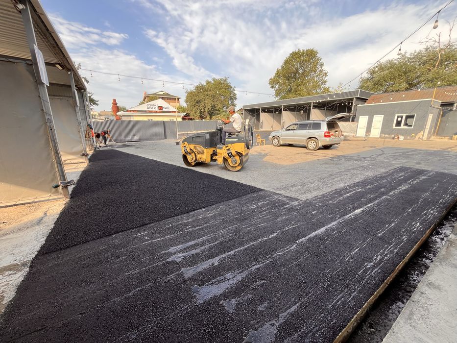 Асфальт Асфальтирование