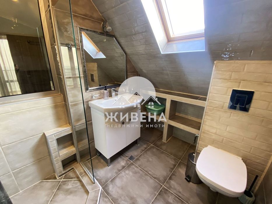 Просторен 4-стаен мезонет под наем, м-т Кабакум, морска панорама, пар