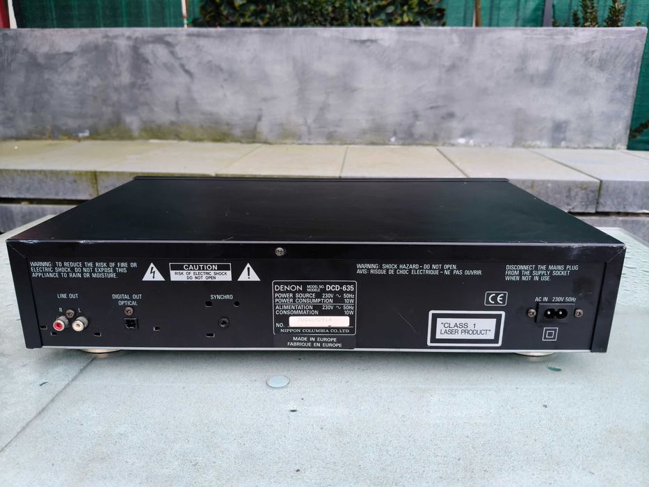 CD player DENON DCD-635, cu unitate laser noua