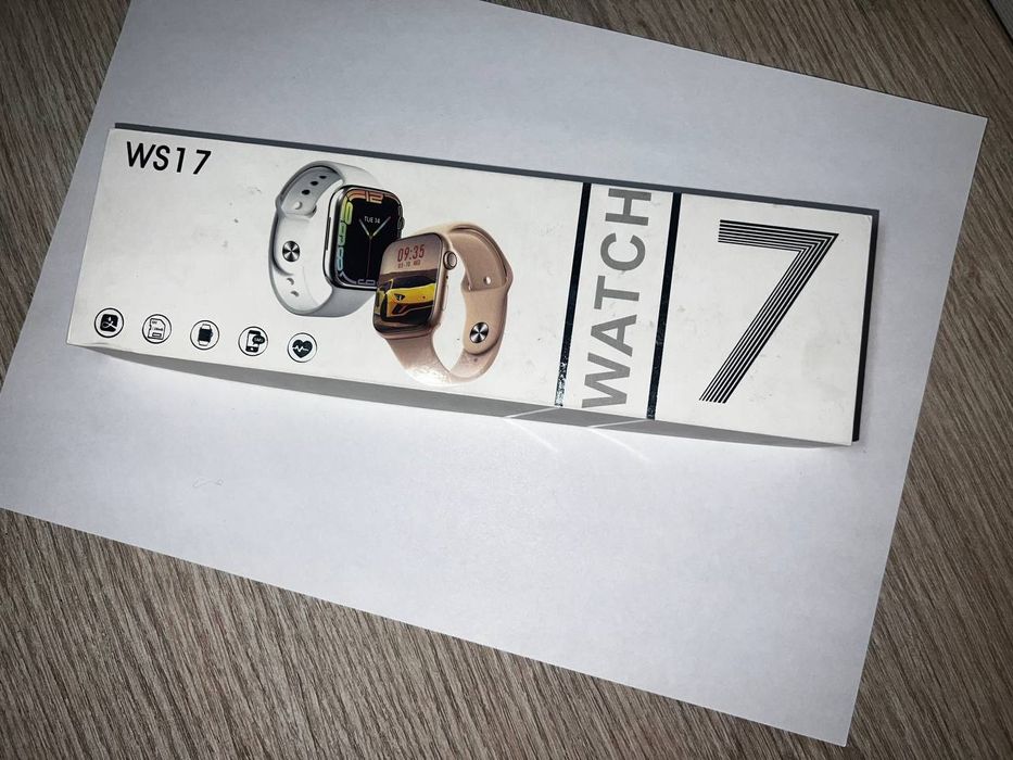 SW 17 Smart Wach 7  
Holati ideal 
Aybi-ekrani qirilgan
Soat+k