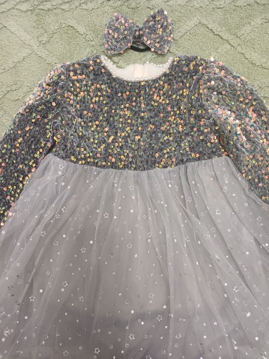 Детское новогоднее платье