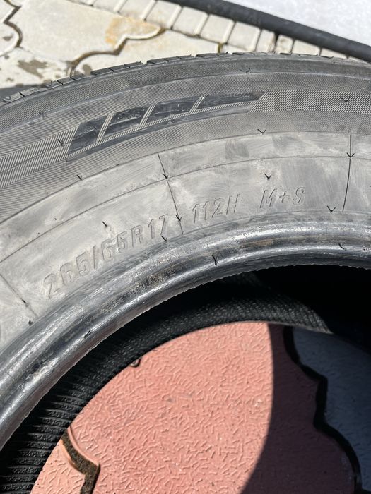 Продам комплект летних шин 265/65 R17
