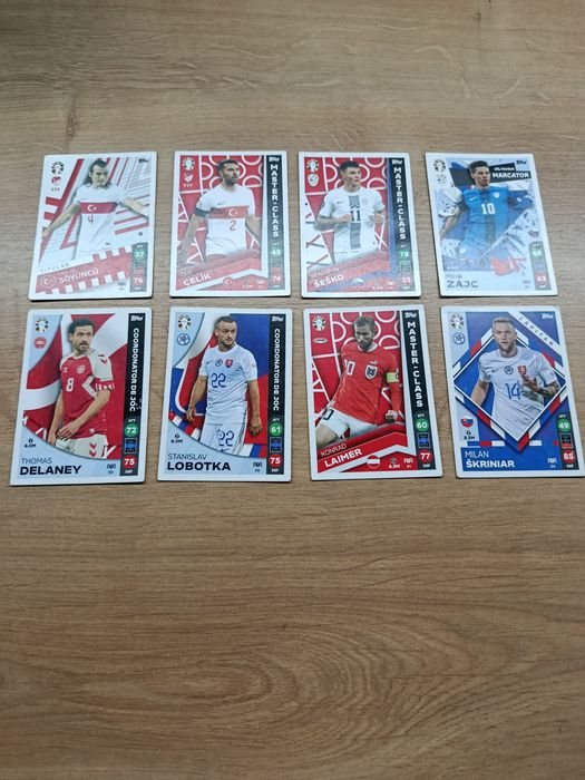 Set cartonase UEFA Euro 2024 Match Attack Topps