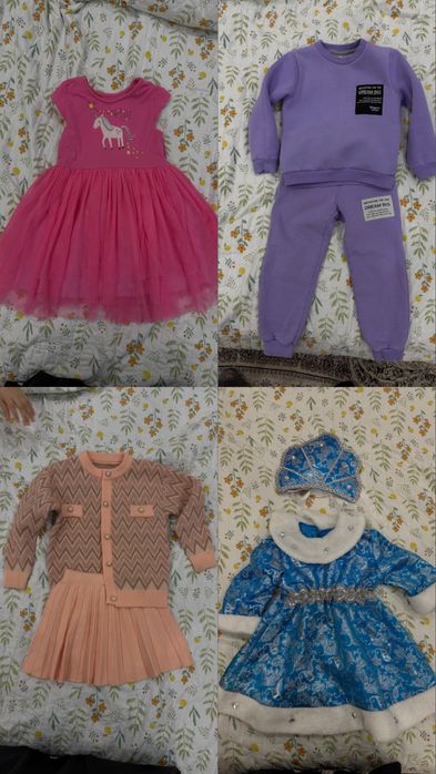 Детская одежда для девочки 4-5 лет