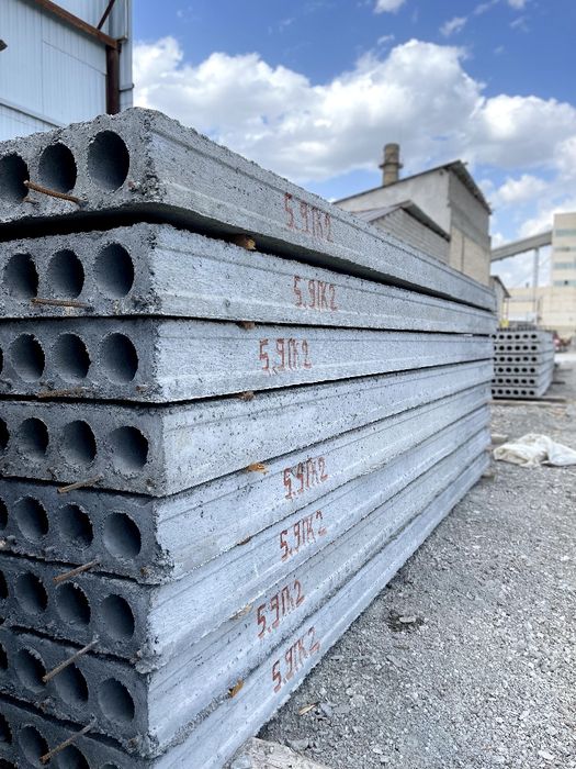 Пустотные плиты и товарный бетон на тер-ии Города и области Ташкента