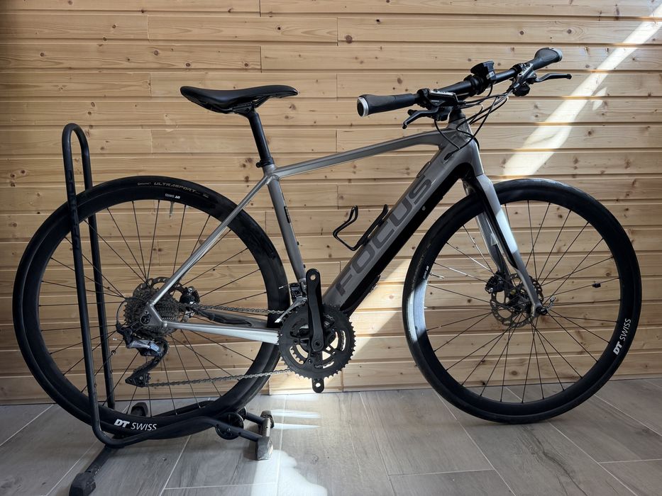 Focus Paralane² електрически шосеен велосипед – Ultegra 2x11 / DT Swiss / XT