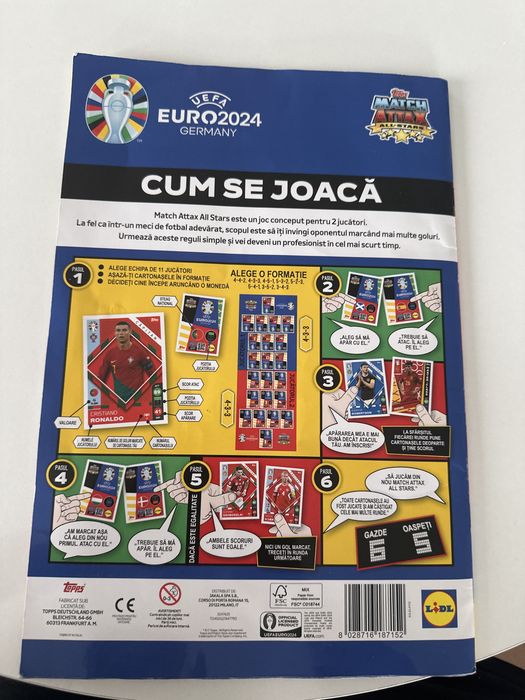 Vand album euro 2024 editie limitata