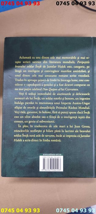 carte carti peripetiile bravului soldat SVEJK cartonata