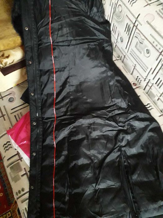 Женское пальто-пуховик