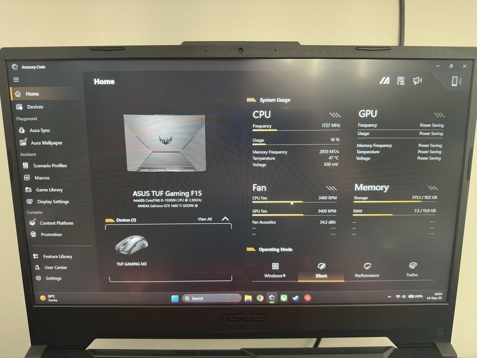 Laptop Gaming Asus TUF F15