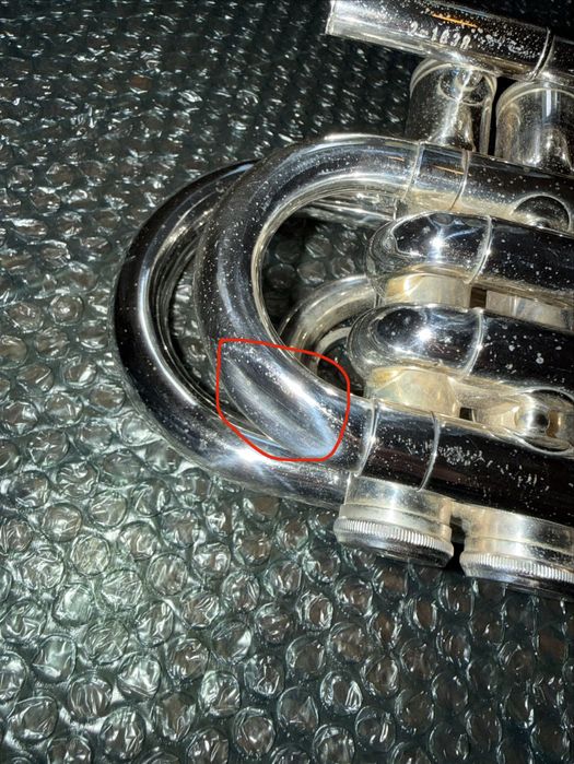 Trompetă Pocket J. Michael TR-400PSL Si bemol Argintată