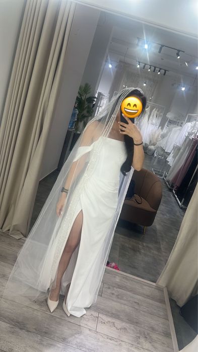 Продам свадебное белое платье