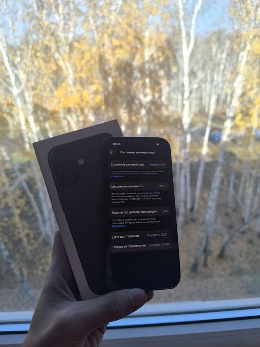 Продам IPhone 16 256gb Black