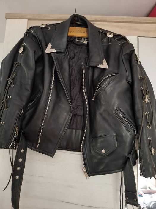 Geaca piele naturala