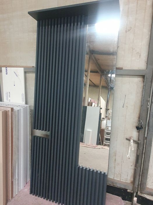 Vânzare mobila riflaje 80cm L/200 cm H culoare antracit