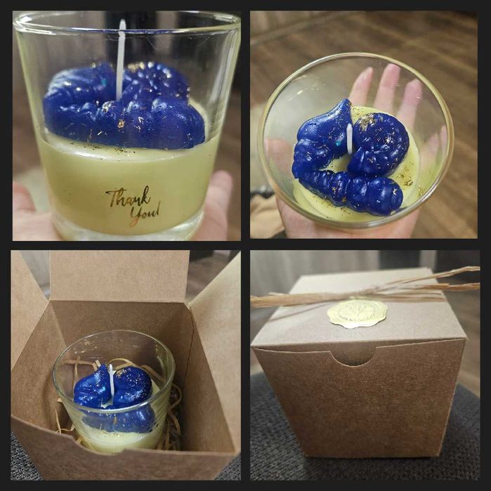 Ароматни свещи различни видове