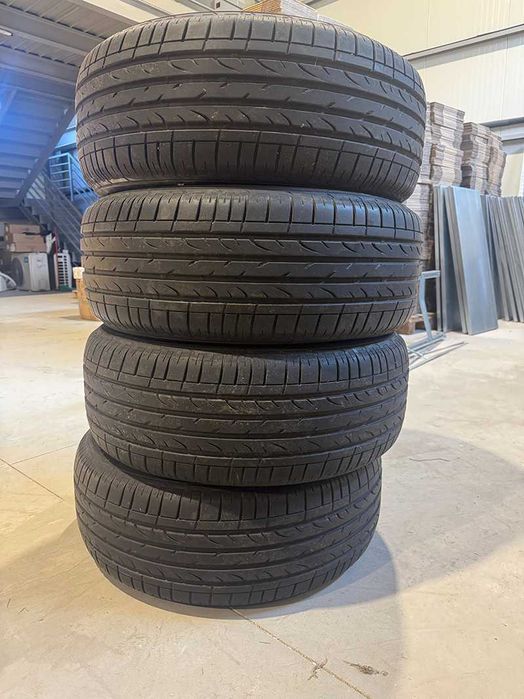 Втора Употреба - Малко употребявани 4 бр. Летни гуми Bridgestone Dueler H/P Sport 255/55 R18 109W DOT 2022