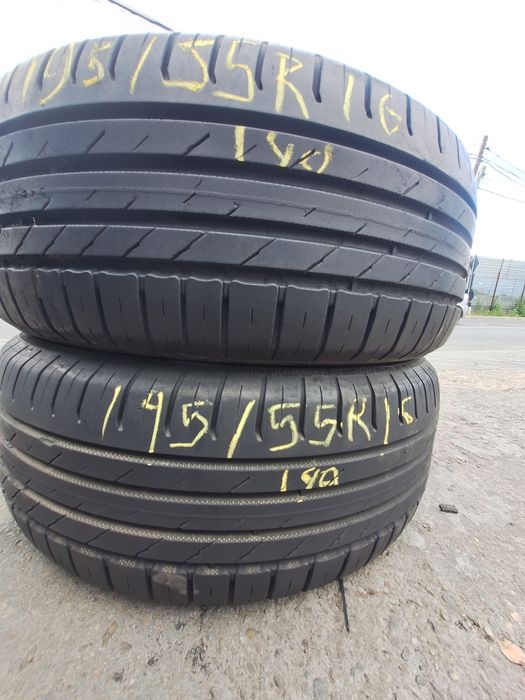 2 anvelope vara 195/55r16 Nokian 2021 Montaj Gratuit