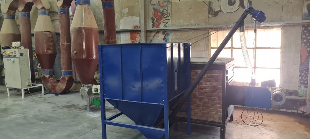 Uscător rumeguș 500 kg/h