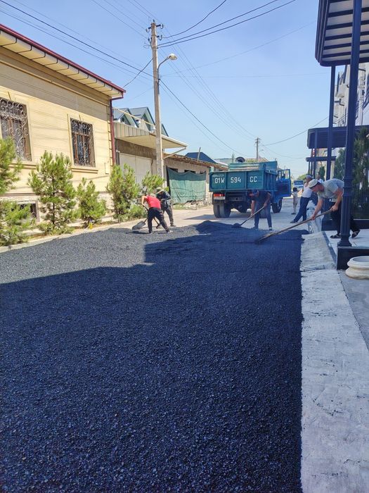 Арзон нархларда асфальт ёткирамиз