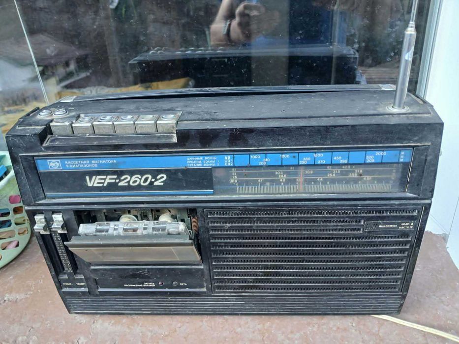 Радио касетофон Vef 260-2 и Vef 204