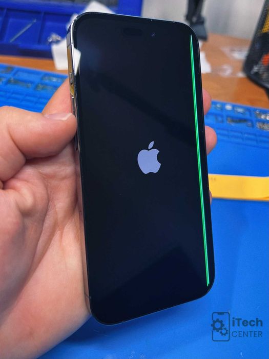 Оригинален дисплей за iPhone 14 PRO, със забележка!