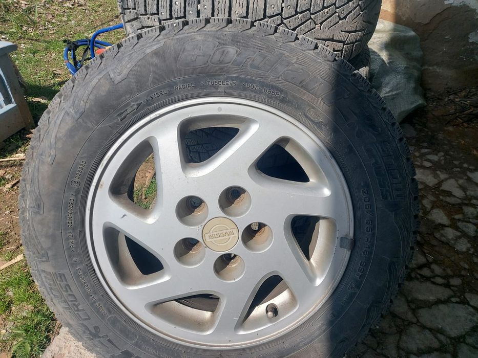 Диски с резиной шипованые