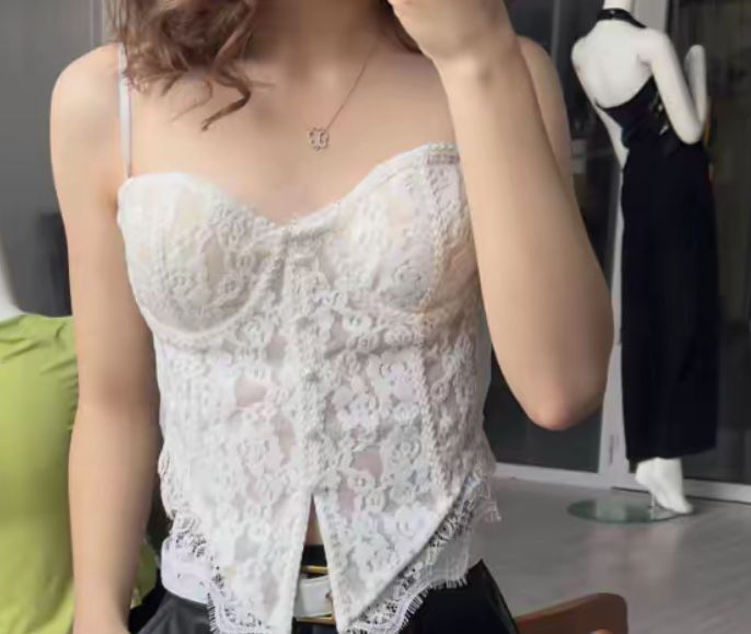 корсет новый белый цвет 15к