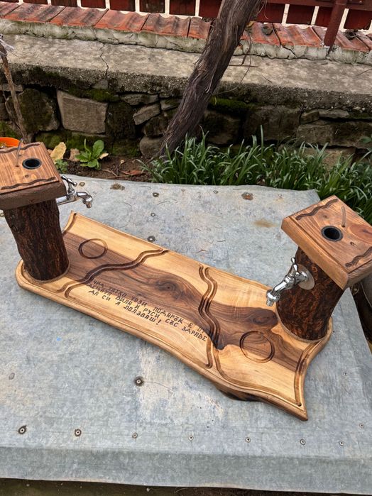 Диспенсъри за алкохол ръчна изработка ГАРАНЦИЯ