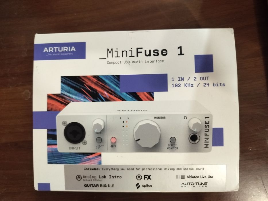 Arturia MiniFuse 1 White