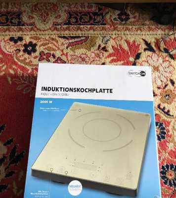 Индукционен котлон с вградена везна до 10 кг