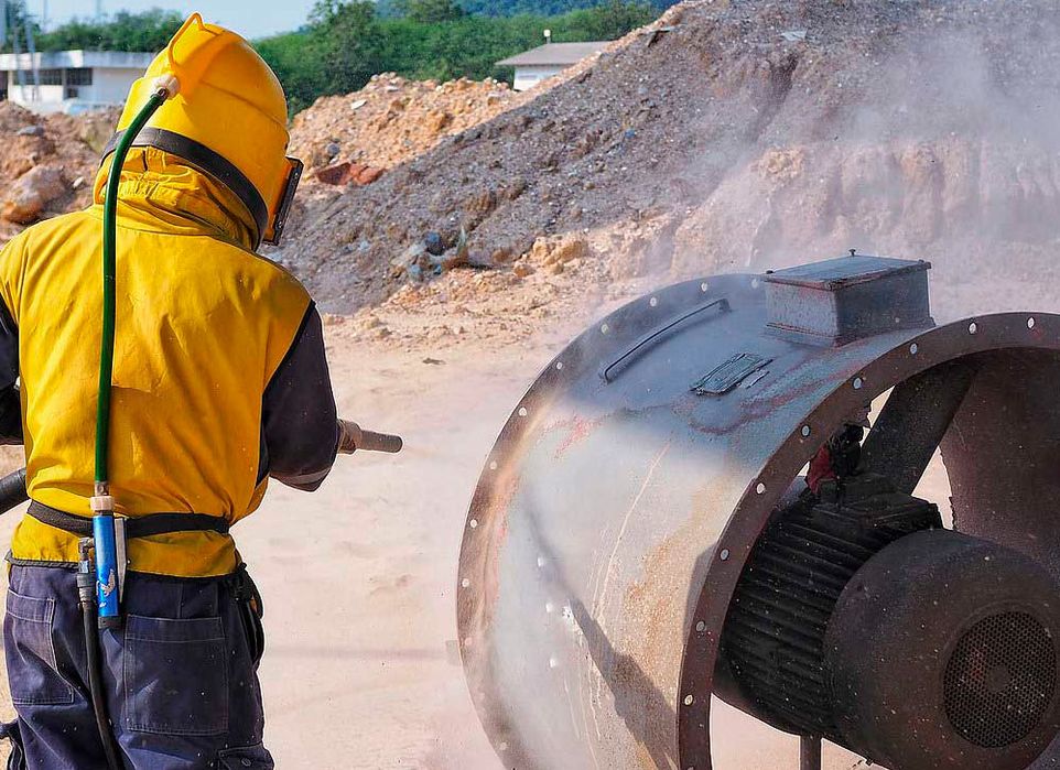 Пескоструй хизмати тажрибали усталар томонидан