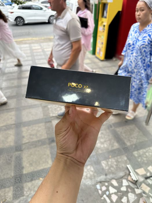 Poco X7 5g   Joyi 12/512    rangi Green hali yengi ochilmagan