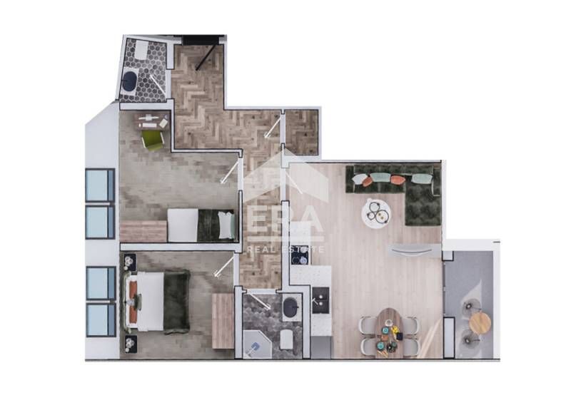 Продава се Тристаен апартамент в София, Стрелбище - 98 кв.м за 1463 €/кв.м - Снимка #1