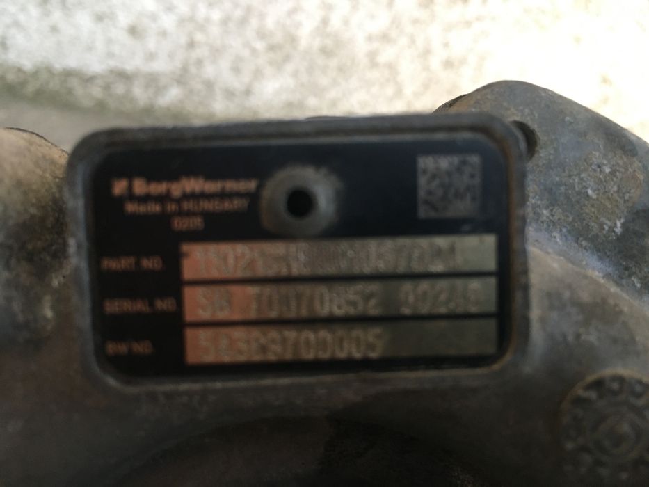 Turbina renault 1.6 dCi /R9M/scenic3/talisman/ kadjar